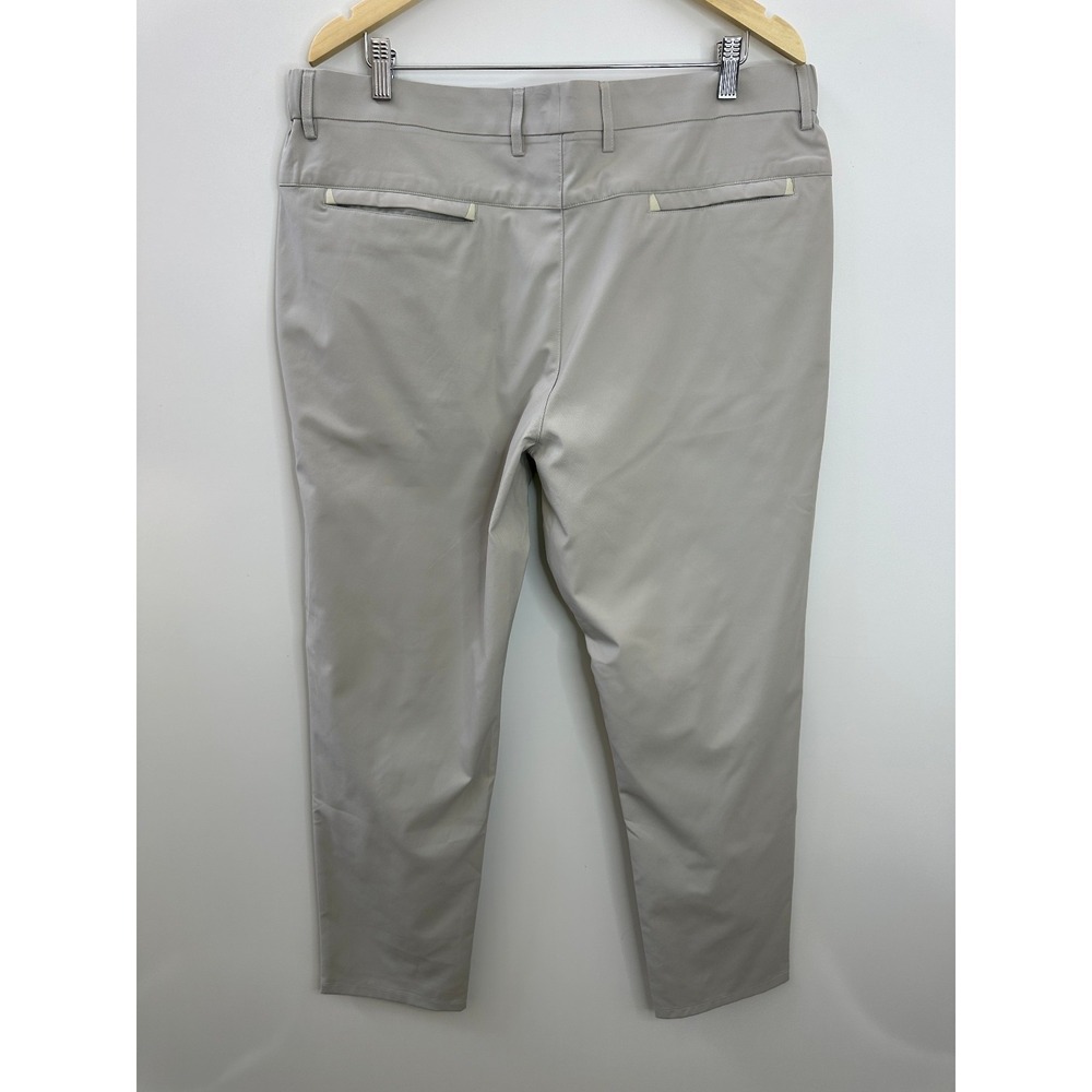 Jack Archer Jetsetter Tech Pants 38 x 30 Stone Golf Travel Performance Stretch - Picture 8 of 8